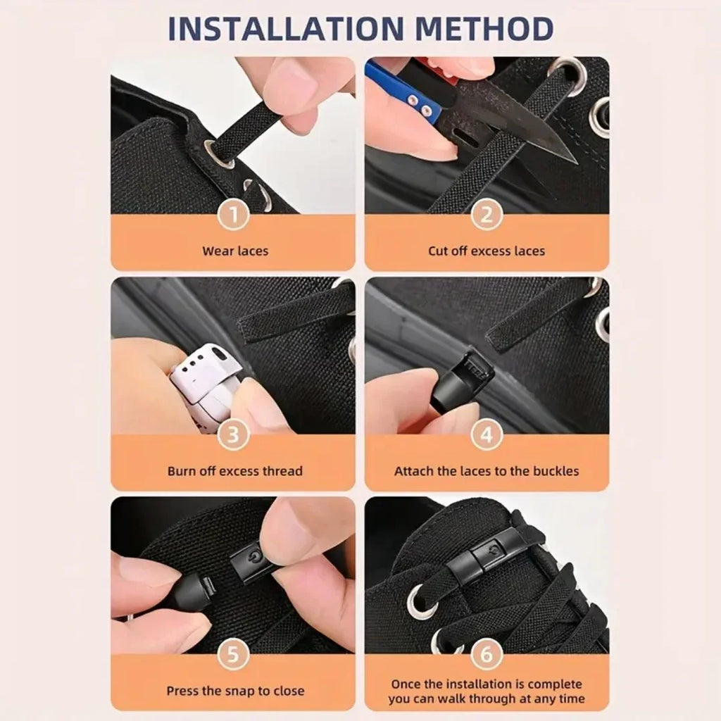 New Press Lock Shoelaces Without ties Gradient Flats Elastic Laces Sneakers Kids Adult No Tie Shoe laces for Shoes Accessories