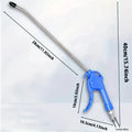 Air Blow Gun, High Flow Air Blower Gun for Compressor with Angled Bent Nozzle, Three Colors to Choose from, Short Style