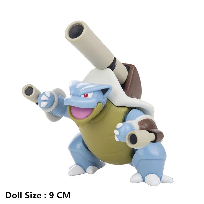 Pokemon 4-13Cm Toys Model Cartoons Movie Anime Figure Pikachu Eevee Charmander Mewtwo Collection Dolls Birthday Best Gift