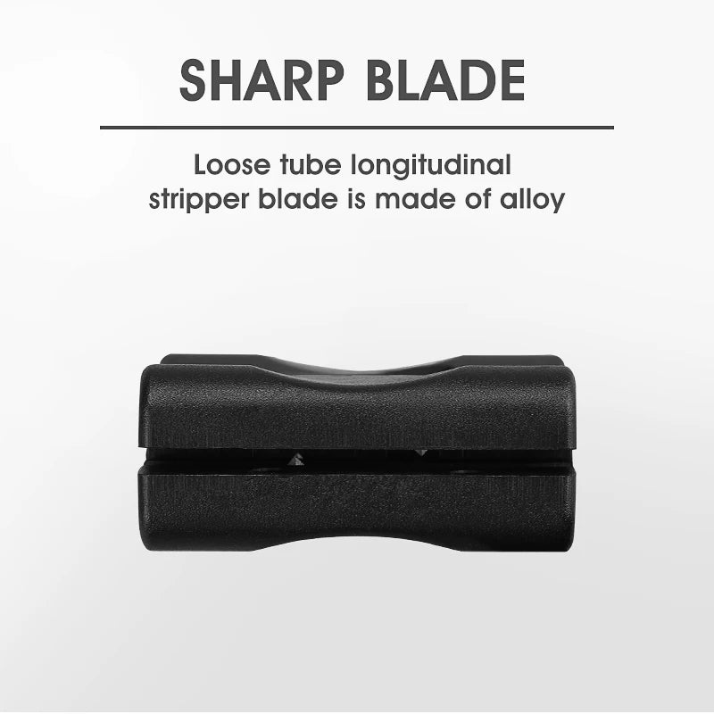 1.5-3.3mm Fiber Optical Cable Stripper Beam Tube Loose Tube Slitter Longitudinal Cable Jacket Slitter FTTH Tools