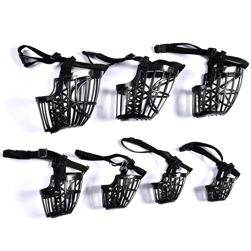 Adjustable Puppy Big Dog Muzzle Safety Breathable Pet Mouth Mask for Small Medium Large Dogs Pets Accessories Mascotas Product