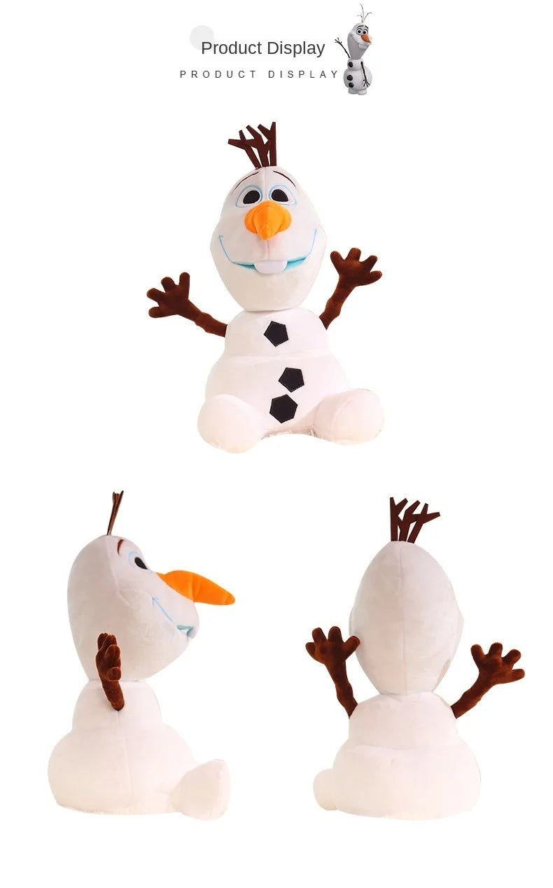 30cm 50cm Frozen Olaf Plush Kawaii Snowman Toys Action Figure Model Soft Stuffed Anime'S Doll Toys Children'S Christmas Gift