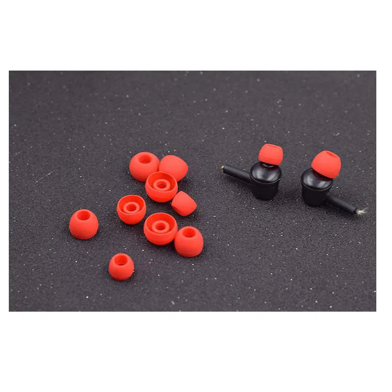 50pcs/lot Earphone Silicone Case Covers Soft Ear Tips For Headphones Ear Pads Cushion Caps Earbuds Replacement Accessories