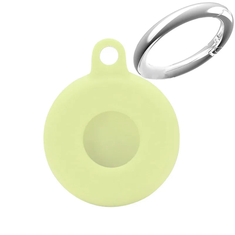 Candy Colors Liquid Silicone Case For Apple 2021 New AirTag Tracker Anti-Scratch Cover Locator Keychain Protect Sleeve Anti-lost