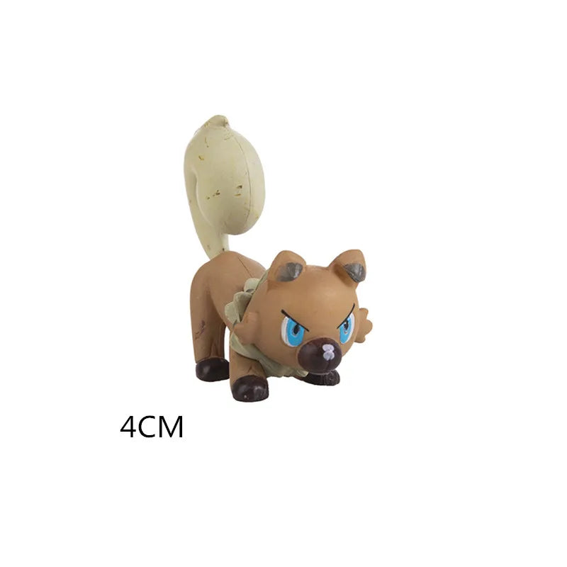 Pokemon 4-13Cm Toys Model Cartoons Movie Anime Figure Pikachu Eevee Charmander Mewtwo Collection Dolls Birthday Best Gift