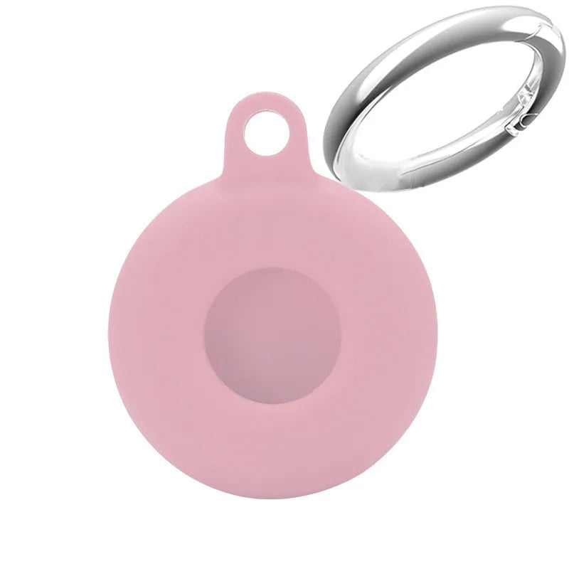 Candy Colors Liquid Silicone Case For Apple 2021 New AirTag Tracker Anti-Scratch Cover Locator Keychain Protect Sleeve Anti-lost