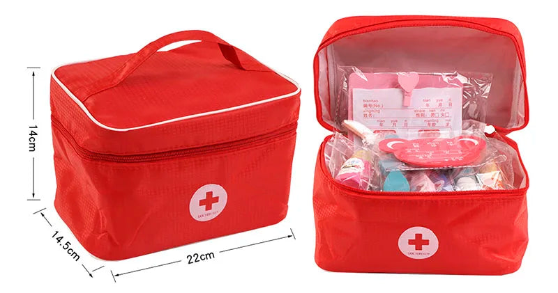 Wooden Pretend Play Doctor Educational Toys for Children Medical Simulation Medicine Chest Set for Kids Role Playing Pretend Toy