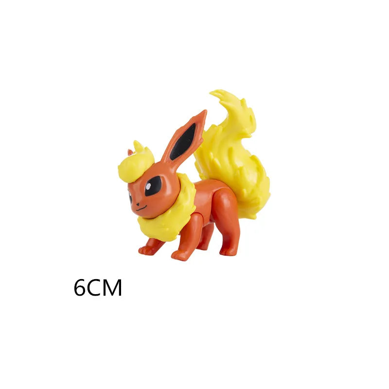 Pokemon 4-13Cm Toys Model Cartoons Movie Anime Figure Pikachu Eevee Charmander Mewtwo Collection Dolls Birthday Best Gift