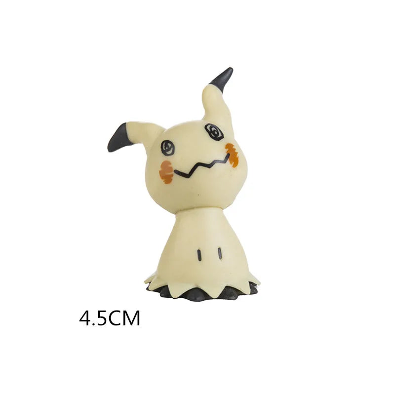Pokemon 4-13Cm Toys Model Cartoons Movie Anime Figure Pikachu Eevee Charmander Mewtwo Collection Dolls Birthday Best Gift