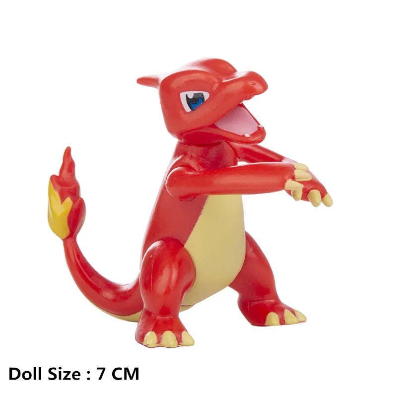 Pokemon 4-13Cm Toys Model Cartoons Movie Anime Figure Pikachu Eevee Charmander Mewtwo Collection Dolls Birthday Best Gift