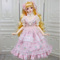 Special Price DBS Doll 1/3 BJD Mechanical Joint Body With Makeup Including Hair Eyes Clothes 62cm Height Girls Dream Fairy