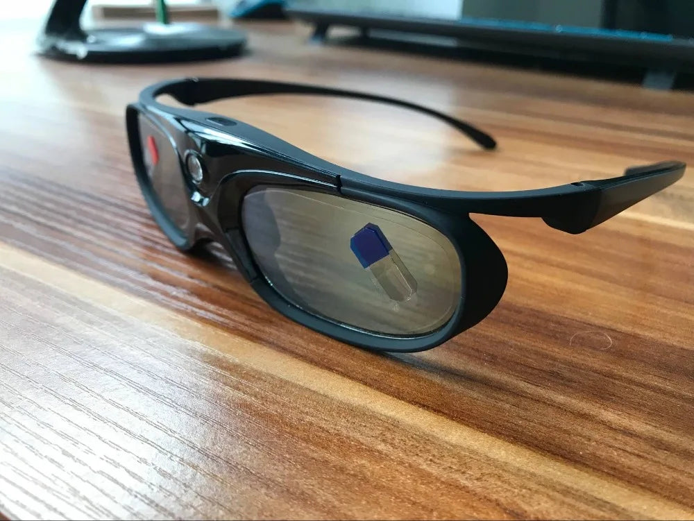 2PCS 3D Glasses Active Shutter 96-144HZ for BenQ Acer X118H P1502 X1123H H6517ABD H65108D Optoma JmGo V8 XGIMI Projector