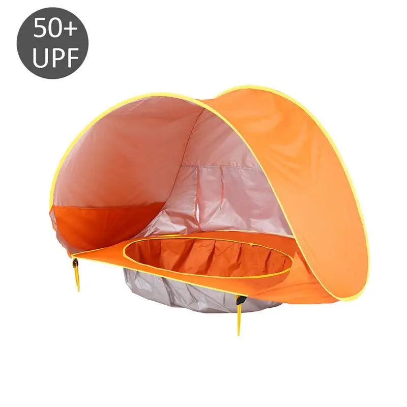 UPF 50+ Baby beach tent  Waterproof Sun Shelter UV-protecting Sunshelter with Pool Kid Outdoor Camping Sunshade Beach sunshelter