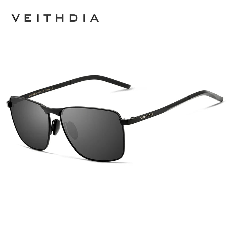 VEITHDIA Brand Men's Vintage Sports Sunglasses Polarized UV400 Lens Eyewear Accessories Male Outdoor Sun Glasses For Women V2462