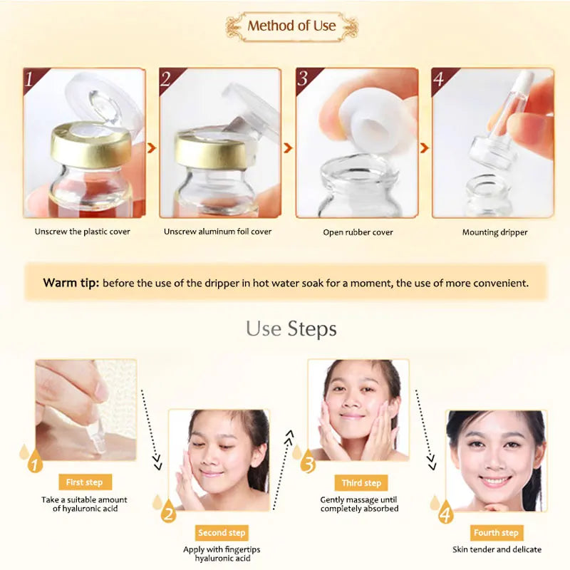 ARTISCARE Six Peptides Face Serum 5pcs/Lot for Moisturizing Facial Essence Skin Care Peptide Face Liquid