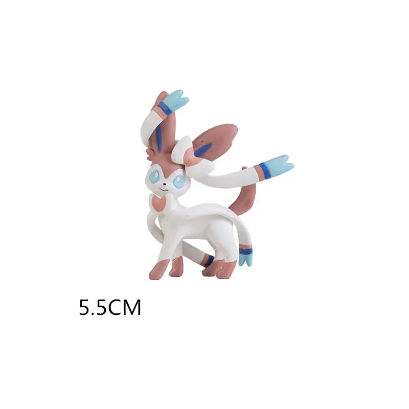 Pokemon 4-13Cm Toys Model Cartoons Movie Anime Figure Pikachu Eevee Charmander Mewtwo Collection Dolls Birthday Best Gift