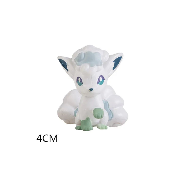 Pokemon 4-13Cm Toys Model Cartoons Movie Anime Figure Pikachu Eevee Charmander Mewtwo Collection Dolls Birthday Best Gift