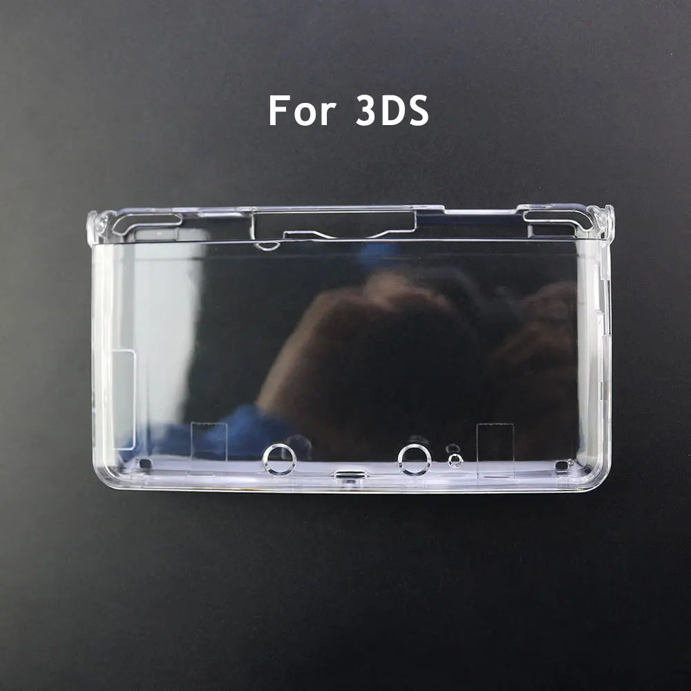 JCD Plastic Clear Crystal Protective Hard Shell Skin Case Cover For GBA SP NDSL DSI NDSi XL 3DS XL New 3DS XL LL Console