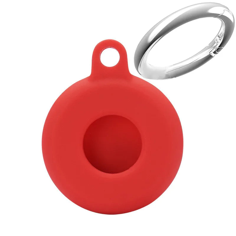 Candy Colors Liquid Silicone Case For Apple 2021 New AirTag Tracker Anti-Scratch Cover Locator Keychain Protect Sleeve Anti-lost