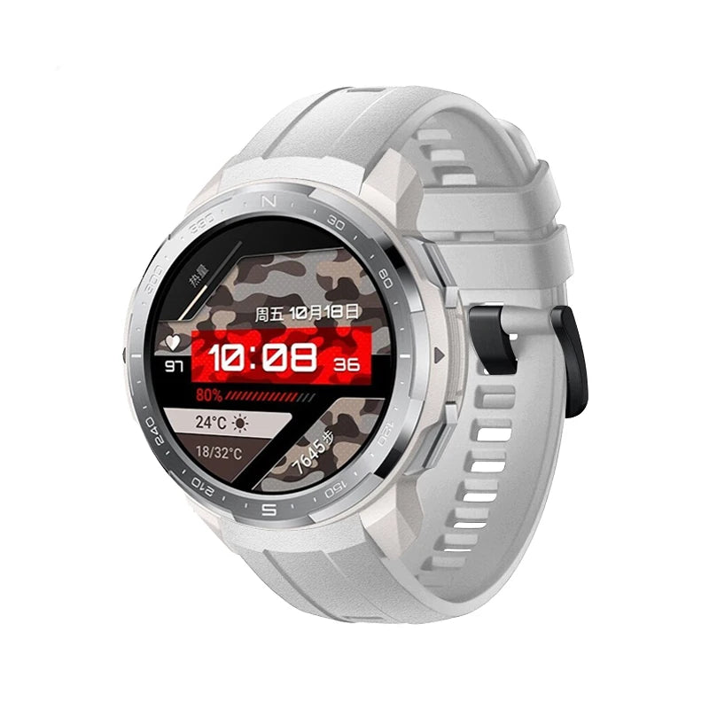 Silicone Strap For Honor Watch GS Pro Strap Wristband Soft Sport Bracelet For Huawei Honor GS Pro Accessories Smart Watchband