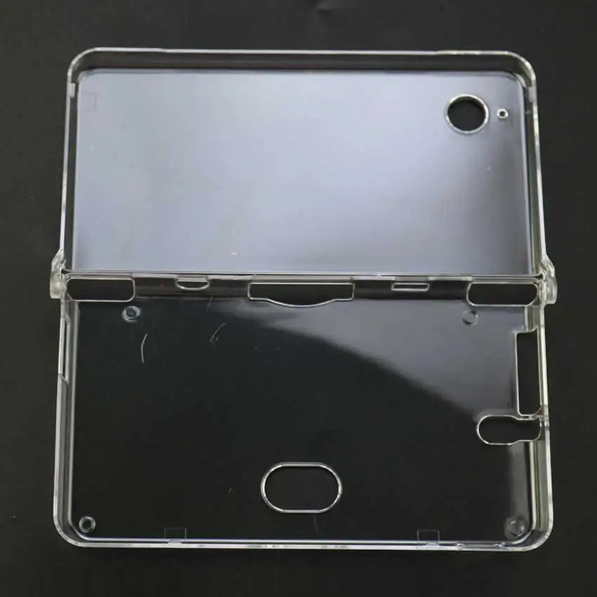 For DSI NDSi XL LL Game Console Plastic Hard Clear Crystal Protective Shell Skin Case Cover & Screen Protective Film