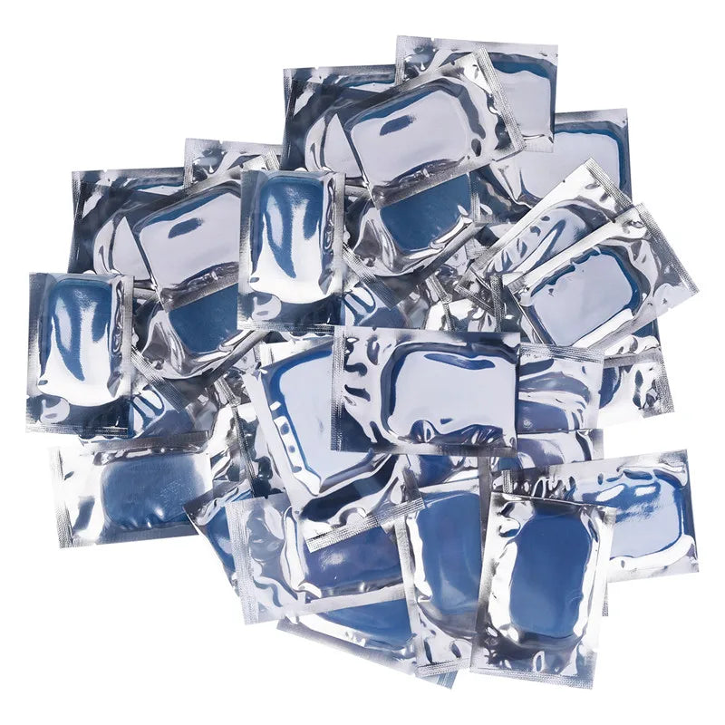 100Pcs Abs Stimulator Gel Pads Replacement Gel Stickers Hydrogel  For EMS Muscle Training Massager ABS Abdominal Trainer