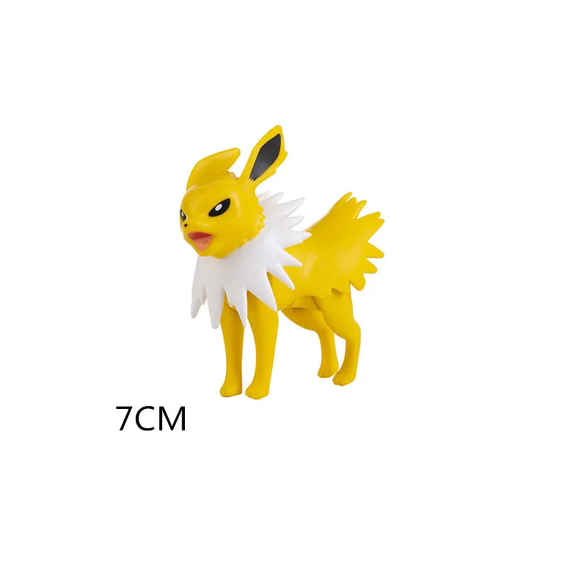 Pokemon 4-13Cm Toys Model Cartoons Movie Anime Figure Pikachu Eevee Charmander Mewtwo Collection Dolls Birthday Best Gift