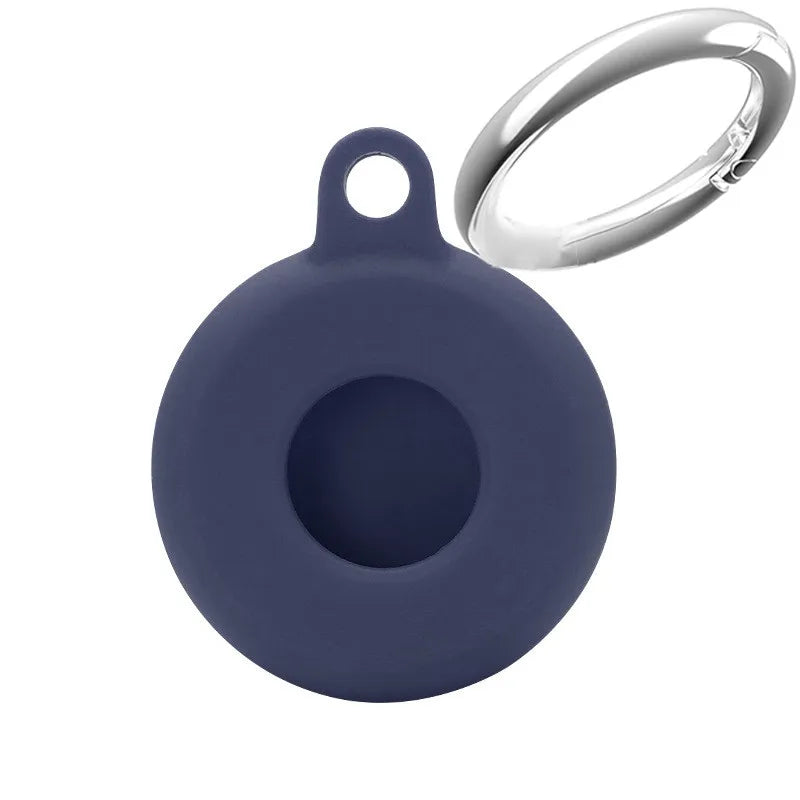 Candy Colors Liquid Silicone Case For Apple 2021 New AirTag Tracker Anti-Scratch Cover Locator Keychain Protect Sleeve Anti-lost