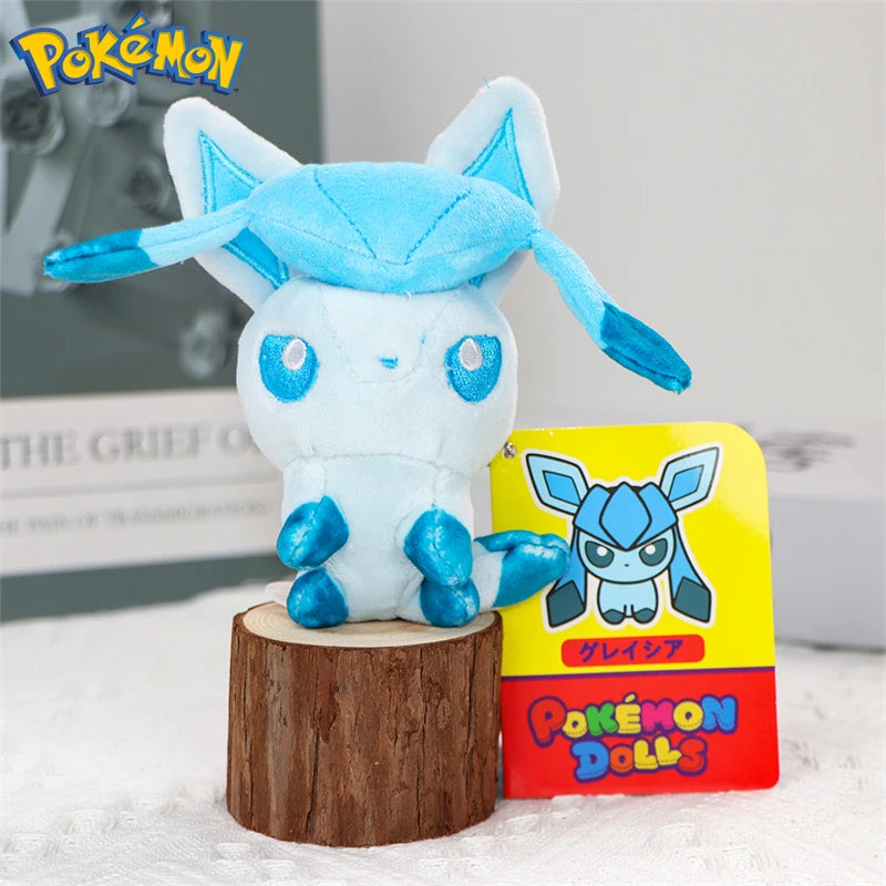 Pokemon Eevee Umbreon Sylveon Espeon Vaporeon Plush Toys Keychain Gengar Duskull Haunter Flareon Stuffed Peluche Doll Gifts Kids