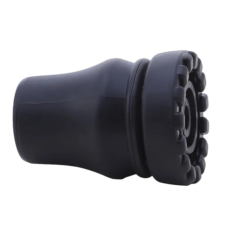 16-22mm Antiskid Walking Stick Crutch Cane Bottom Pads Cover Protector Climbing Hiking Trekking Pole Tip
