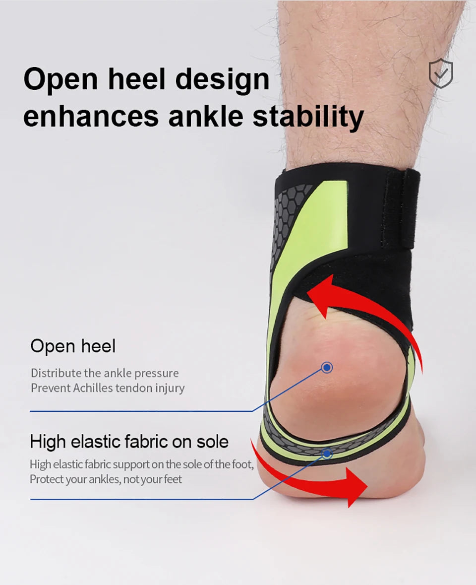 1Pcs Ankle Support Light Thin Breathable Pressurized Fixation Prevent Ankle Sprains Tendon Injury Ankle Joint Protective Cover