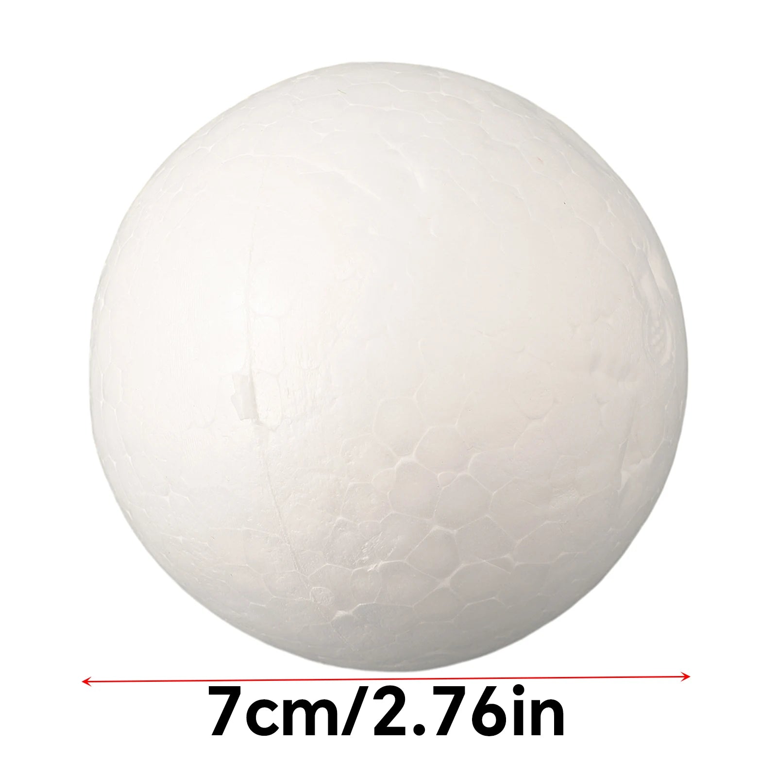 6-12cm Modelling Polystyrene Foam Balls White Craft Balls DIY Hand-painted Gifts Accessory Wedding Celebrations Event Supplies