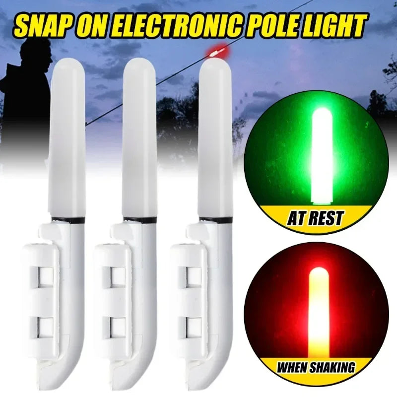 LED Removable Waterproof Fishing Electronic Rod Luminous Stick Light CR425 Battery Float Tackle Night Rock Fishing Accessorie