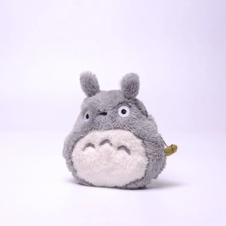 12cm Cartoon Totoro Plush Coin Purse Kawaii Japanese Toy Totoros Doll Cute Movie Character Children Birthday Gift