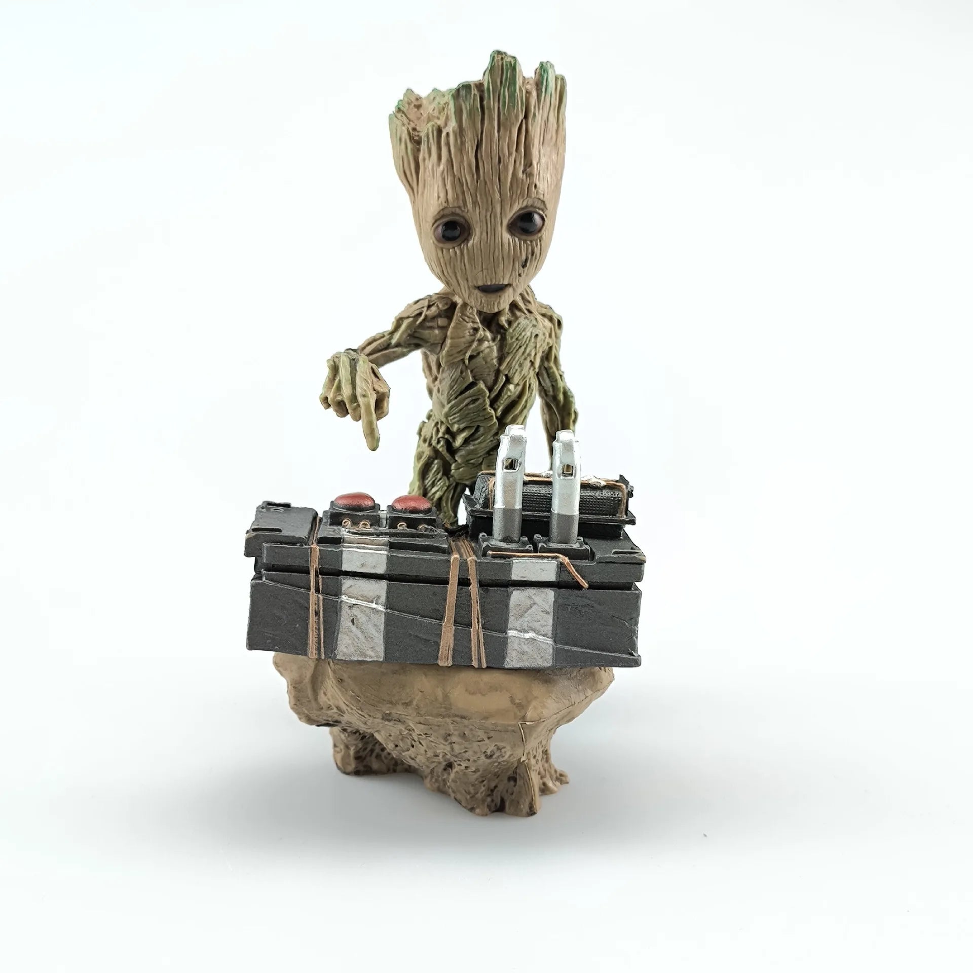 Marvel Guardians Of The Galaxy Groot Statue Model Avengers Cute Baby Tree Man Pvc Anime Action Figure Toys Collection Kids Gift