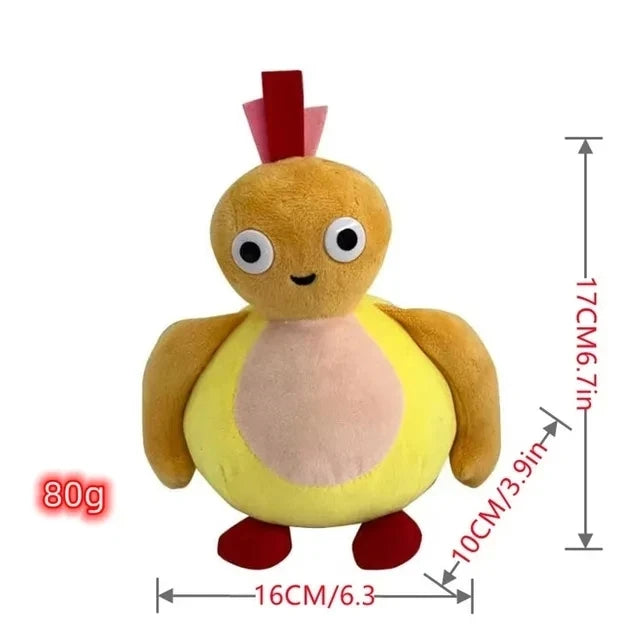 5pcs New Twirlywoos Chickedy Chick Peekaboo Plush Toy Stuffed Doll Best Birthday Present For Children