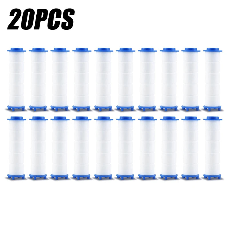 50PCS Shower Head Filter Replacement Showerhead Remove Chlorine/Fluoride/Hard Water/Calcario Hygienic Bathroom Accessories