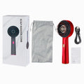 Electric Vibration Massage Comb Red Light Therapy Hair Growth Massage Scalp Brush Anti Hair Loss Liquid Oil Applicator Hair Care