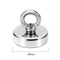D16MM D42MM Fishing Magnet Salvage Searcher Power Super Strong Neodymium Magnet Heavy Duty Search Magnet 300 kg Merry Christmas
