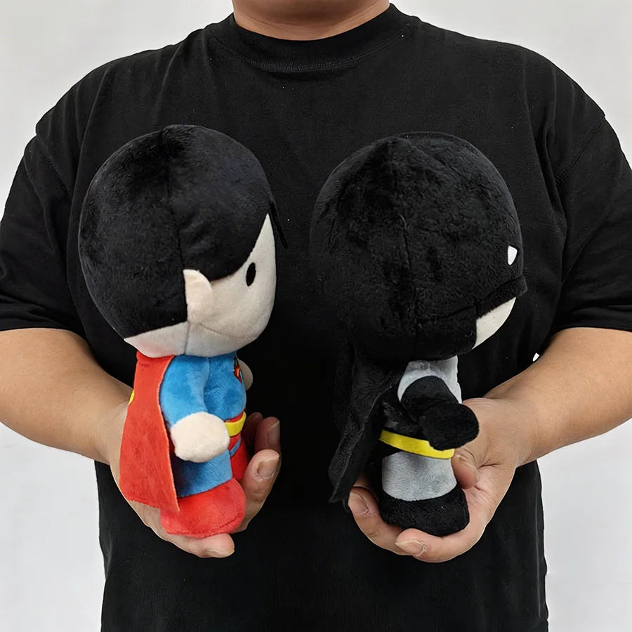 Classic Hero Plush Dolls 20cm Batman Superman DC Comics Justice League Soft Stuffed Toys for Kids Christmas Halloween Gifts