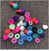 Earphone Silicone Case For Samsung R170/R175 Galaxy Buds+ Ear Pads Cushion Bluetooth Headset In-Ear Caps Covers Earbuds Eartips
