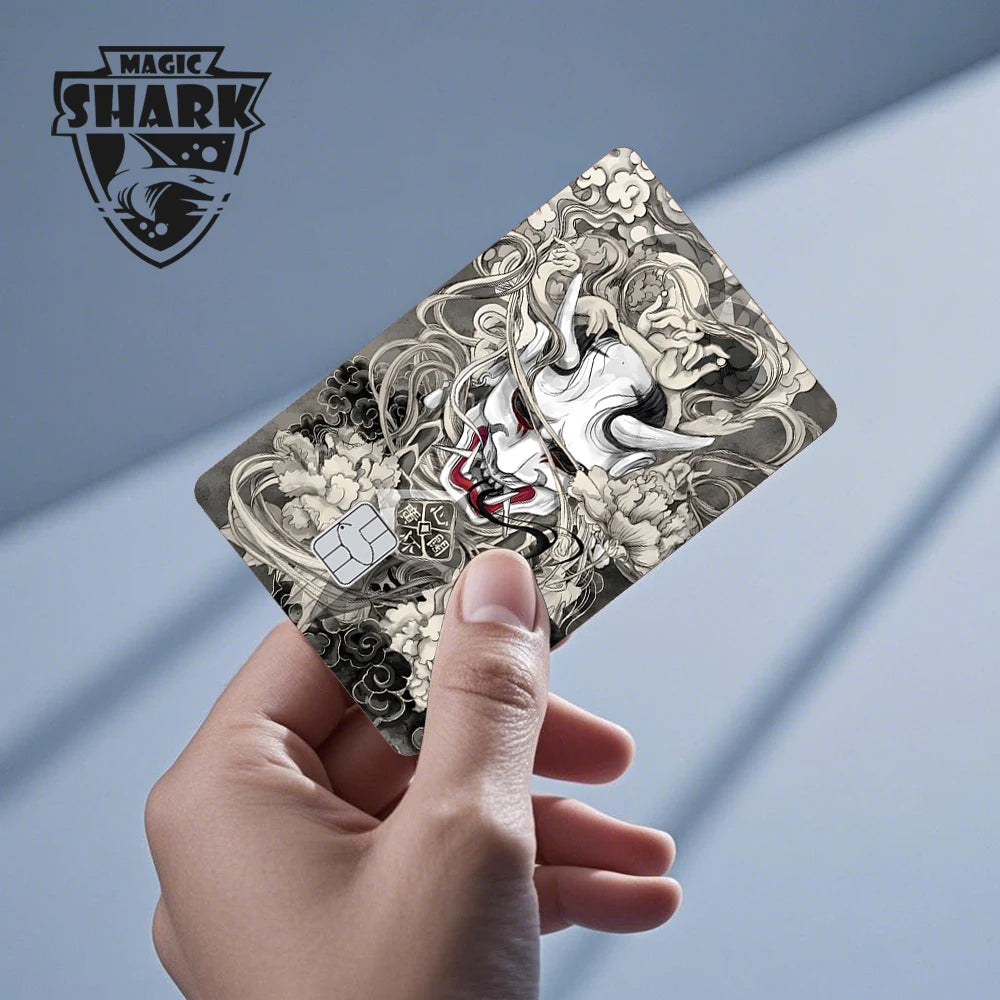 Stylish Phone Evil FBI Tiger Mexico Flag Snowman Movie Monstor Anime Credit Bank Debit Card Sticker Film Skin