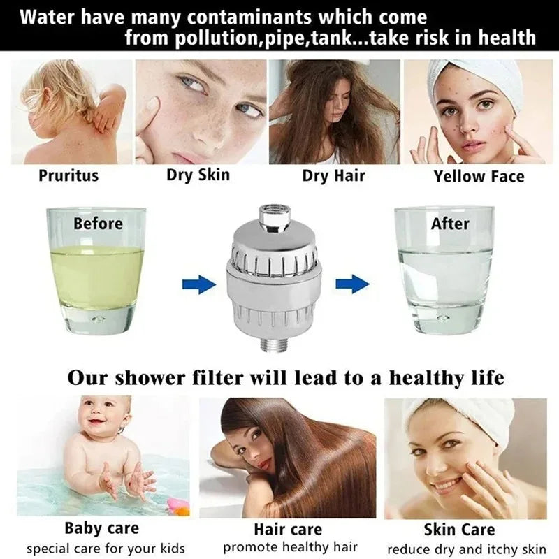 Shower Head Water Purifier Household Shower Filter