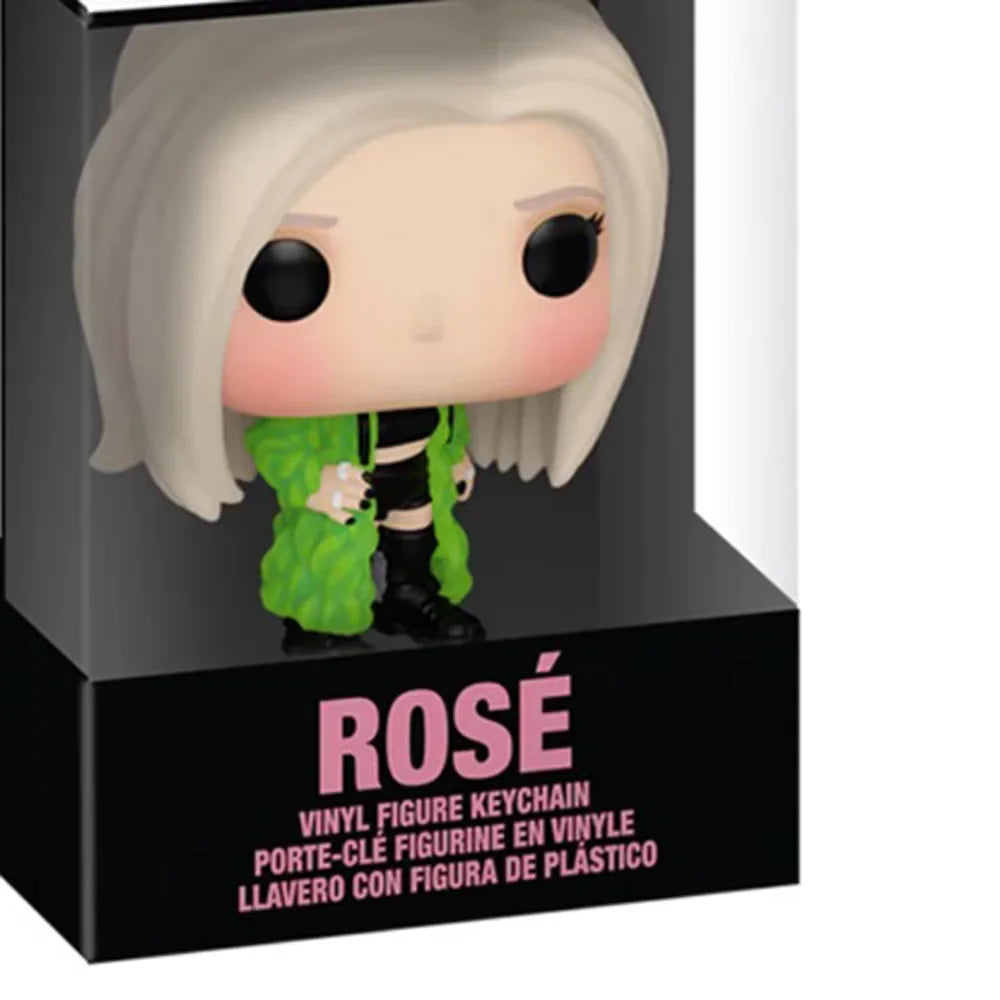 Super Star Jisoo Rose Keychain Lisa Jennie Figure Collection Toys