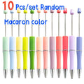 10 Pcs Mixed Beaded Ballpoint Pen Creative Beadable Pen Wedding Party Guest Gift Guest Christmas Decor for Home 2026