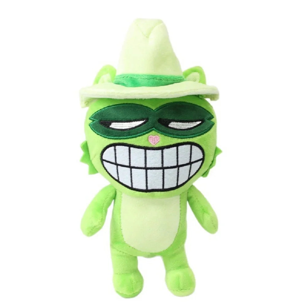 25CM HTF Happy Tree Friends Anime Happy Tree Friends Soldier Fliqpy Plush Toys Dolls Military Flipy Doll Plush Toy for Kids Gift