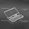 Transparent Game Case Cover NDSL Protective Case Replacement Case Screen Lens For NDSL2026
