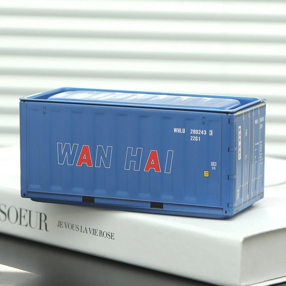 Miniature Storage Display Box Desktop Mini Container Model Mini Iron Storage Box Creative Decoration Collect Small Items Gifts