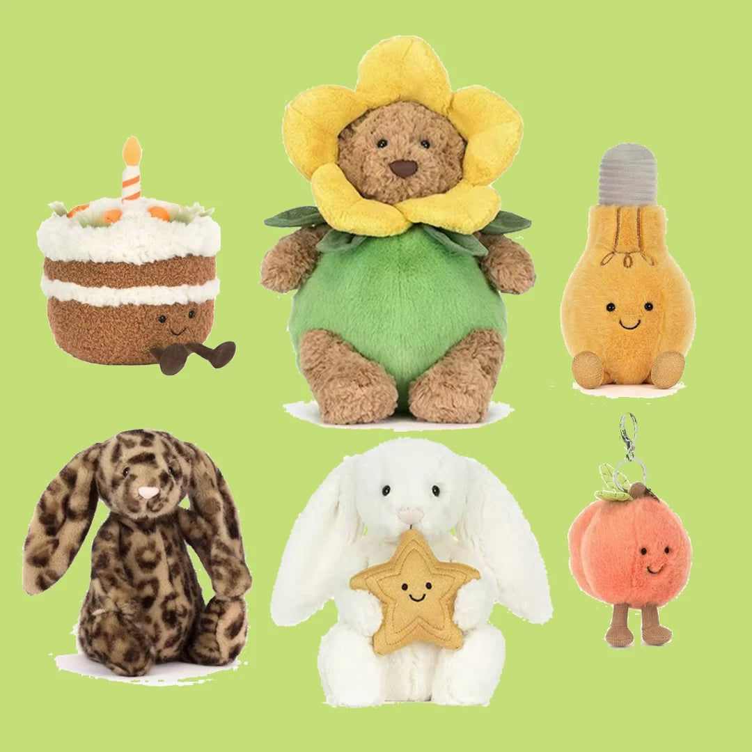 Graduation Limited Collection Plush Doll Barcelona Bear Narcissus Flower Soothing Fragrant Bonnie Zhizhen Series Bonnie Rabbit