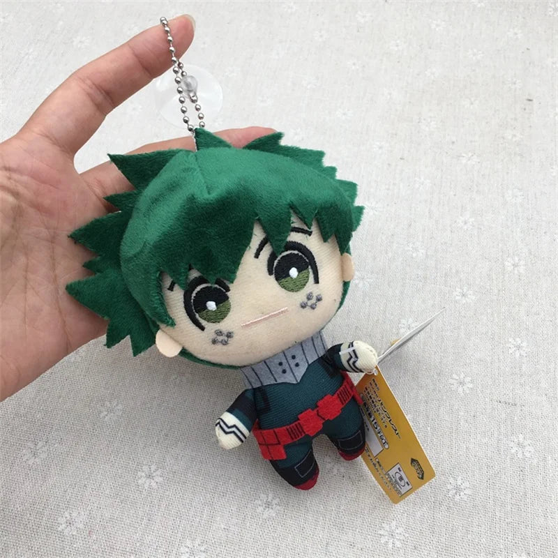 3pcs 10CM Hero Academy Cartoon Animation Green Valley Lzuku Doll Blasted Frozen Plush Pendant Ragdoll Male And Female PlushToy